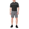 thumbnail image 3 of Ben Hogan Men’s Two Tone Stripe Short Sleeve Golf Polo, 3 of 4