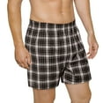 thumbnail image 3 of Fruit of the Loom Men's Prints & Stripes Boxer Shorts, 5-Pack, 3 of 6