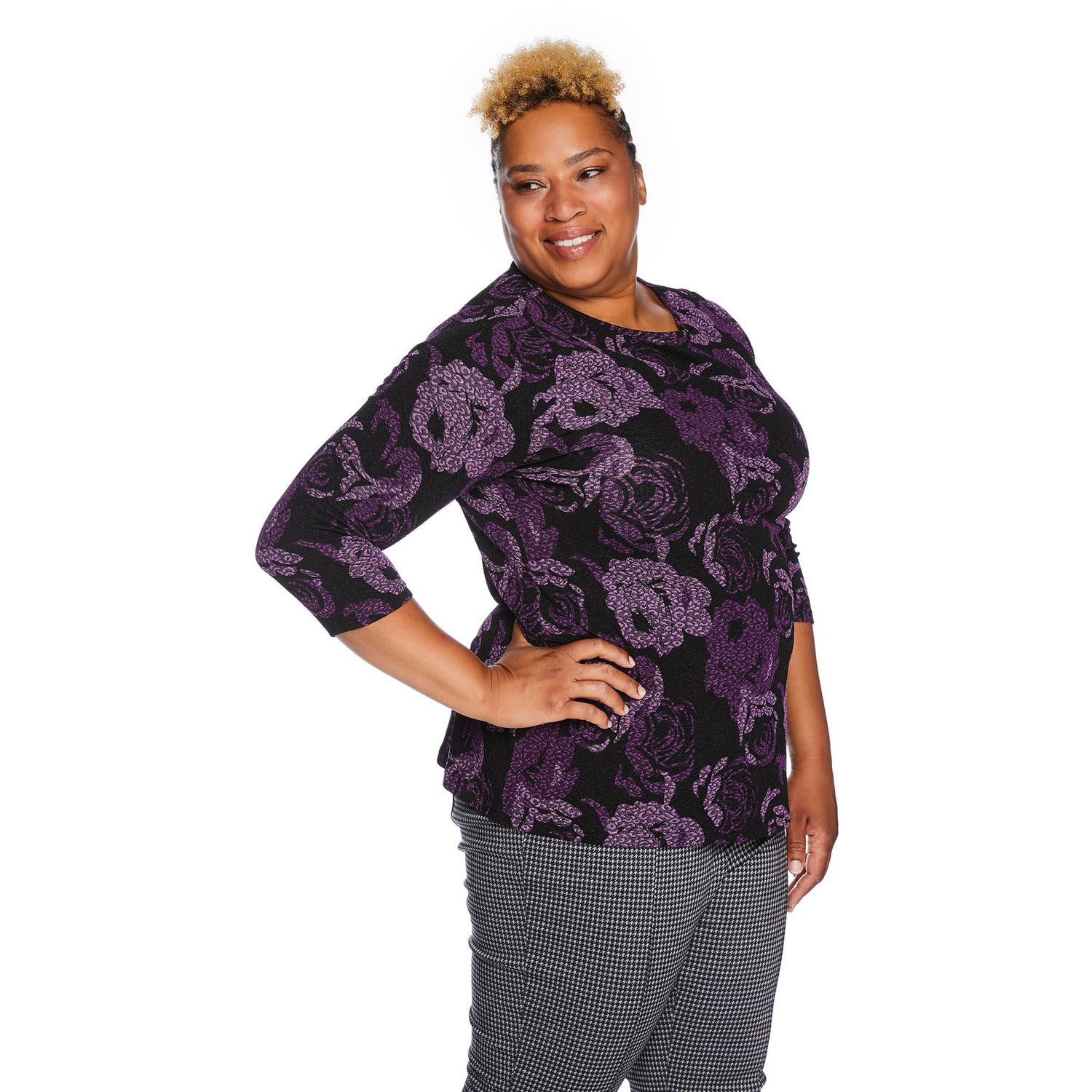 Penmans Plus Women's Boat Neckline Top