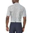 thumbnail image 2 of Ben Hogan Men’s Spring Flower Print Short Sleeve Golf Polo, 2 of 4