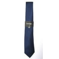 thumbnail image 2 of George Men’s Textured Solid Skinny Black Tie, 2 of 3