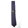 thumbnail image 3 of George Men’s Textured Solid Skinny Black Tie, 3 of 3