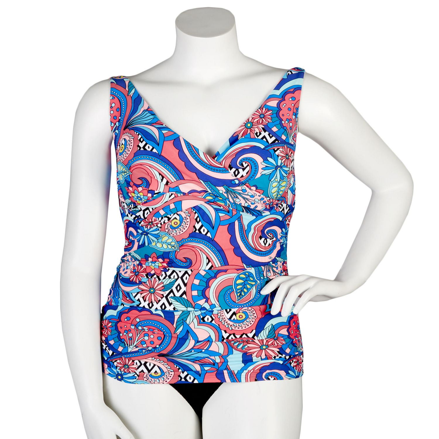 Plus Women’s Twisted Tankini Walmart Canada