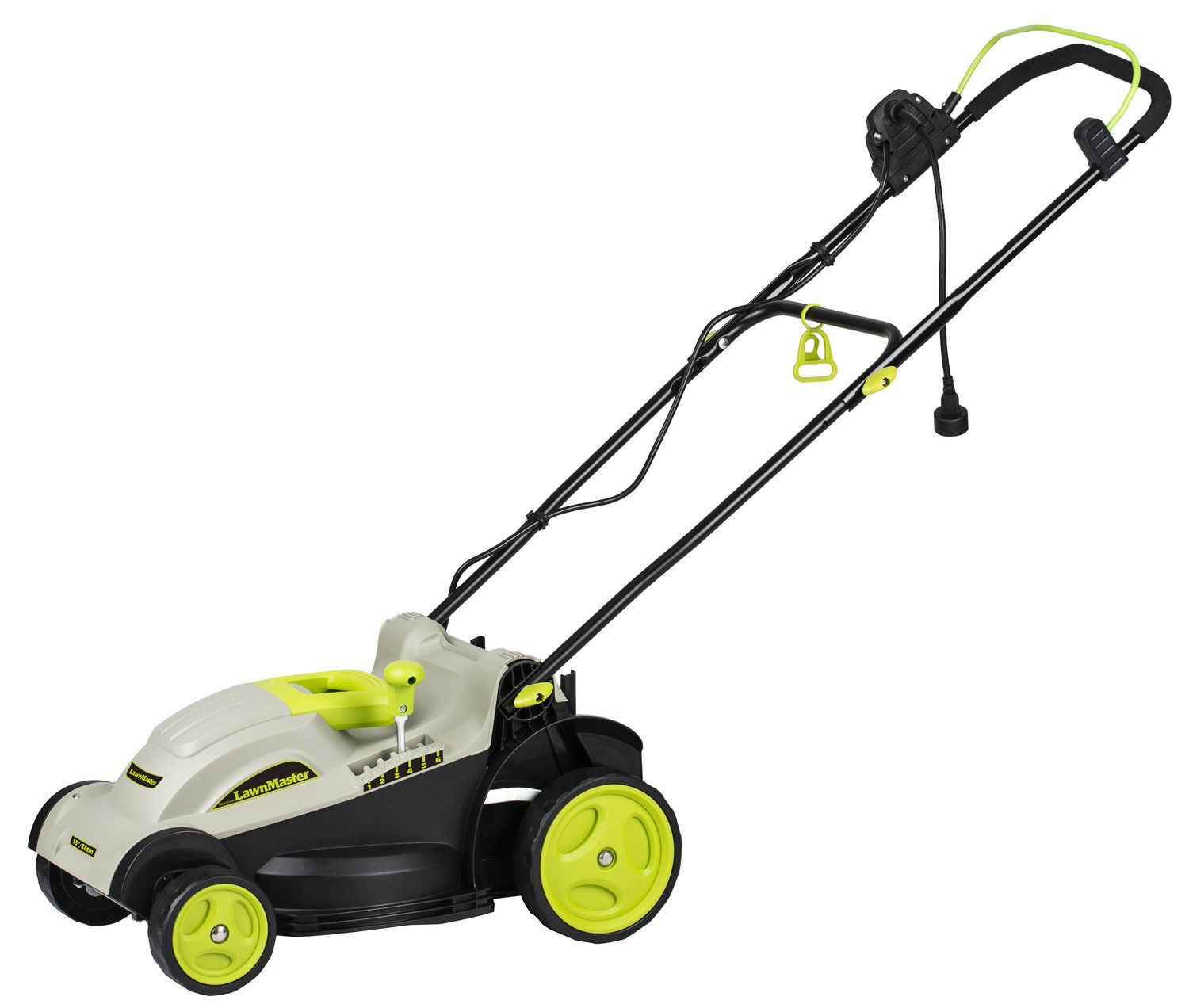 Lawnmaster Meb1014m 15 Inch 2 In 1 Electric Lawn Mower Collection Box