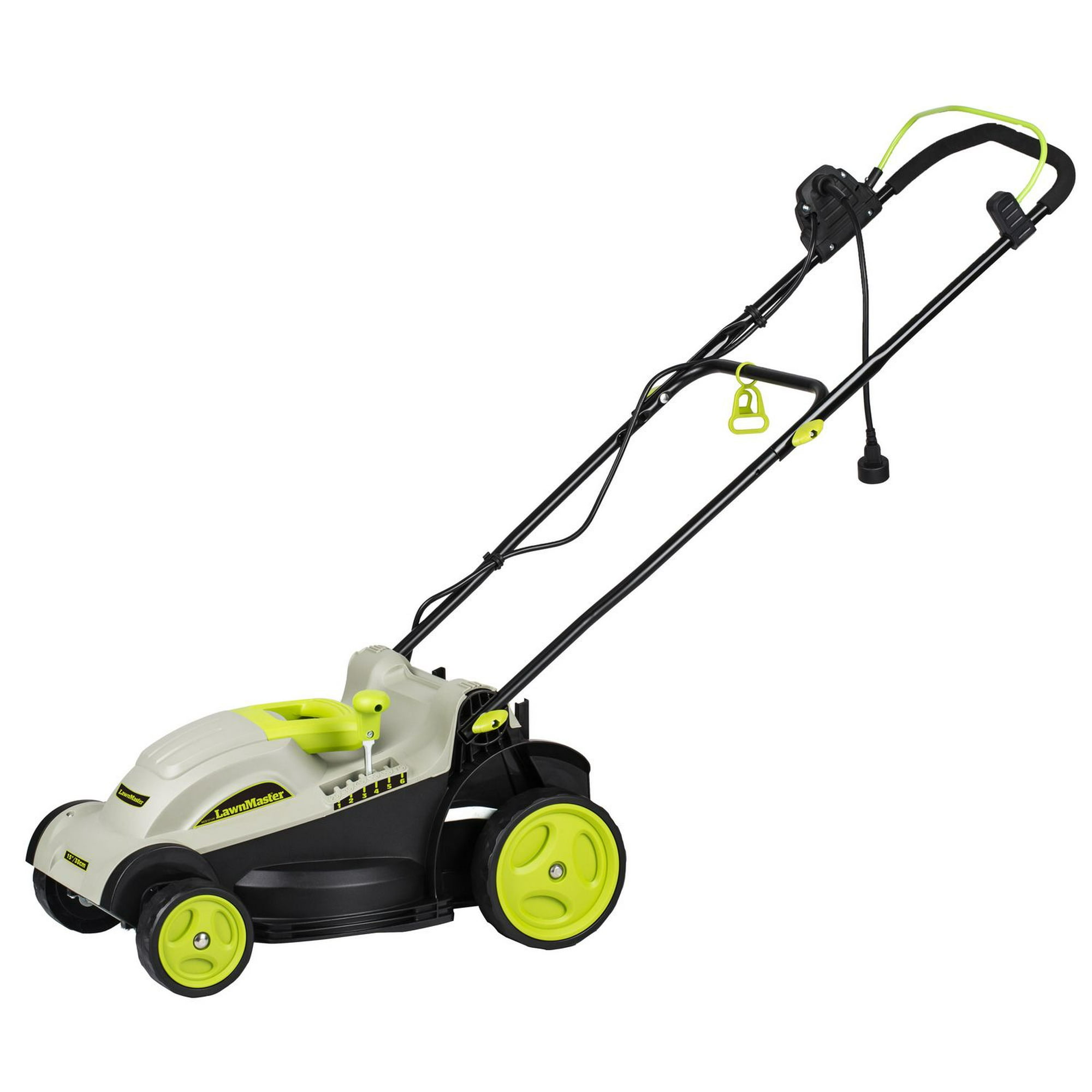 Topbuy Electric Lawn Mower 2-in-1 Versatile Corded Lawn Mower with Grass  Collection Box 10 AMP Motor