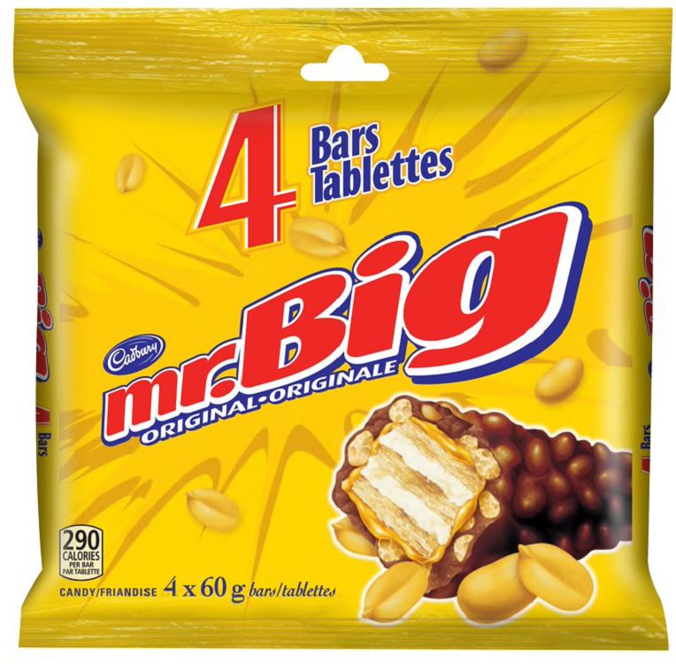 Cadbury Mr Big Original Candy Bars Walmart Canada