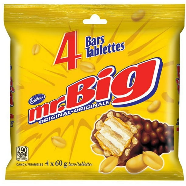 Barre de friandise Mr. big de Cadbury original
