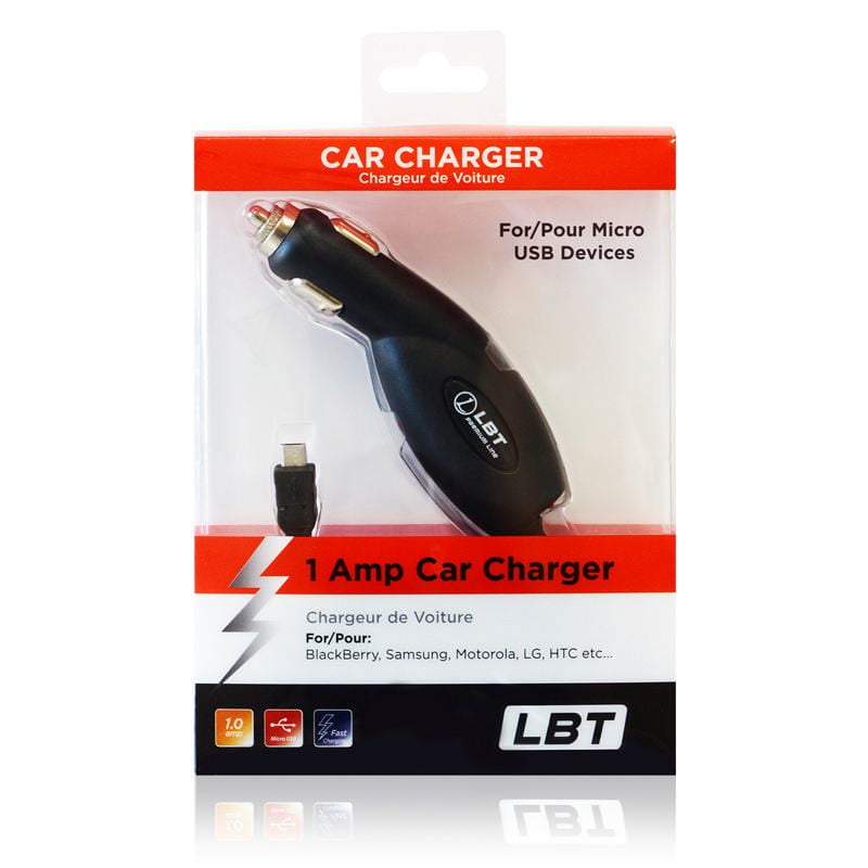 LBT CLA1AMP 1 Amp Micro USB Car Charger Walmart Canada