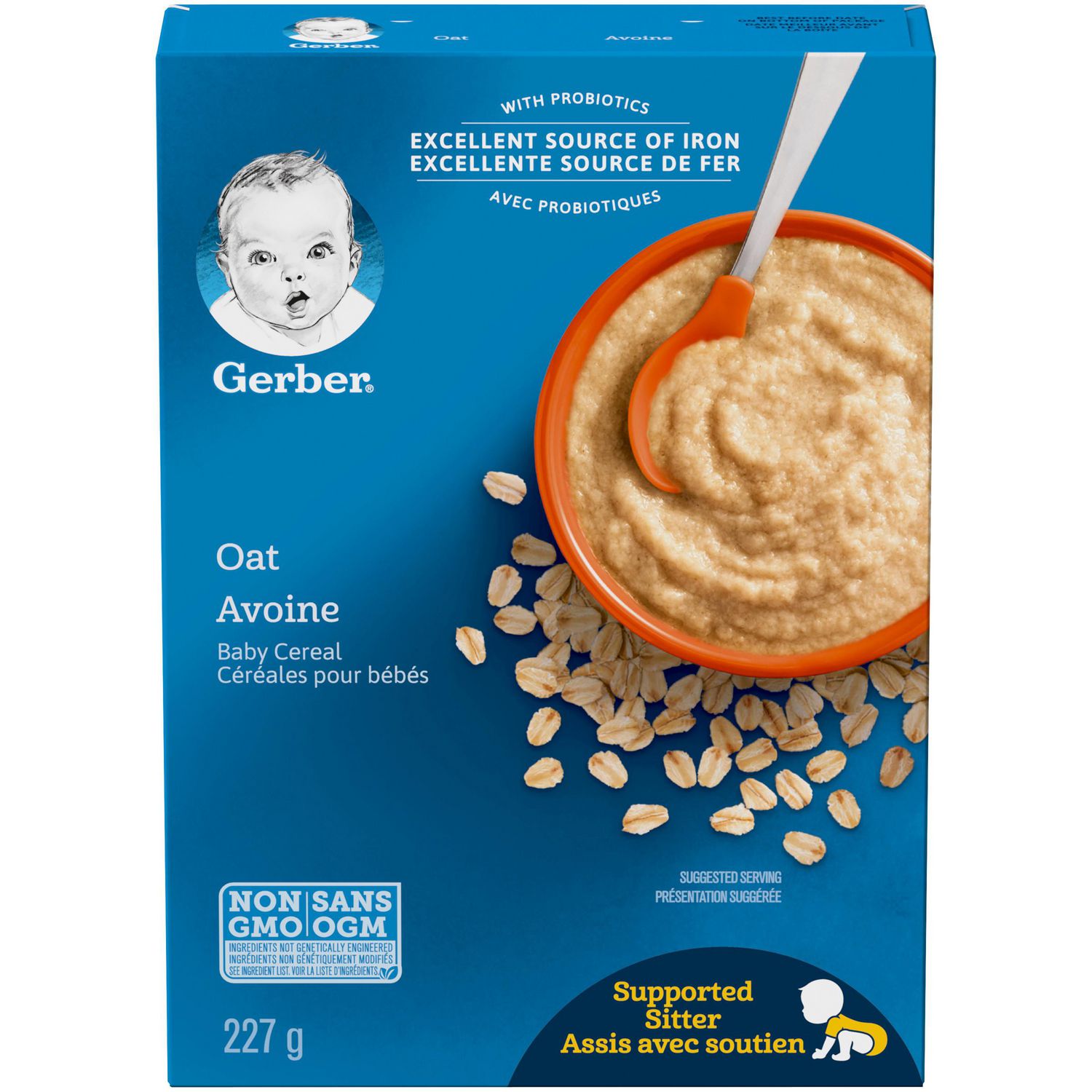 Cereales Pour Bebes Gerber Etape 1 D Avoine Walmart Canada