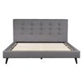 thumbnail image 1 of Zuo Modern Modernity Gray King Bed, 1 of 2
