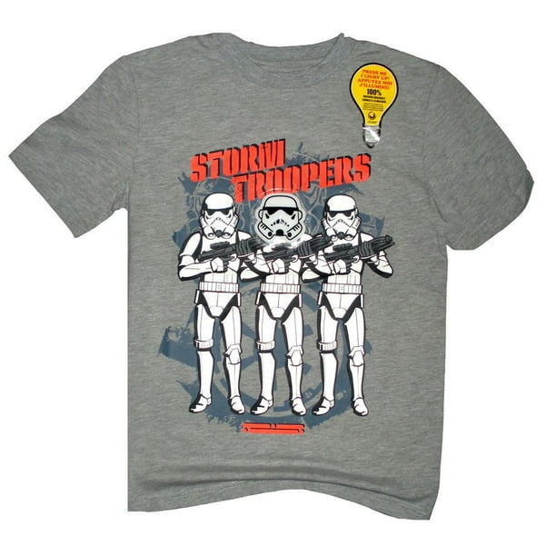 T-shirt Star Wars qui s'illumine, manches courtes pour garcons