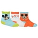 Disney Mickey Mi-chaussettes pour bébé garçon, 3 paires – image 2 sur 2