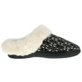 thumbnail image 3 of Isotoner® Women's Stacey Cozy Plaid Hoodback Slippers with Plush Faux Fur, 3 of 7