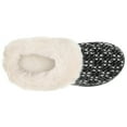 thumbnail image 4 of Isotoner® Women's Stacey Cozy Plaid Hoodback Slippers with Plush Faux Fur, 4 of 7