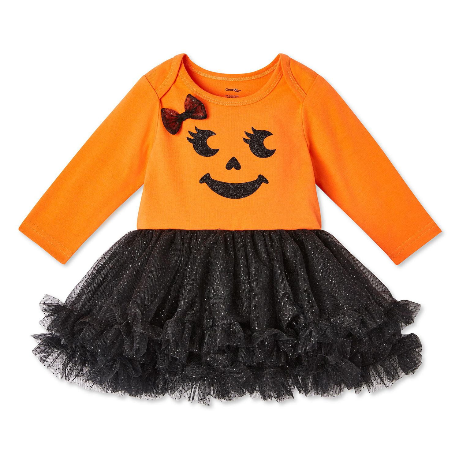Robe de l'Halloween avec tutu George pour bébés filles
