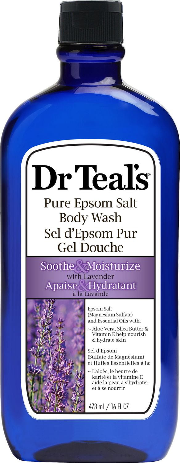Dr. Teal's Pure Epsom Salt with Lavender Body Wash Walmart Canada