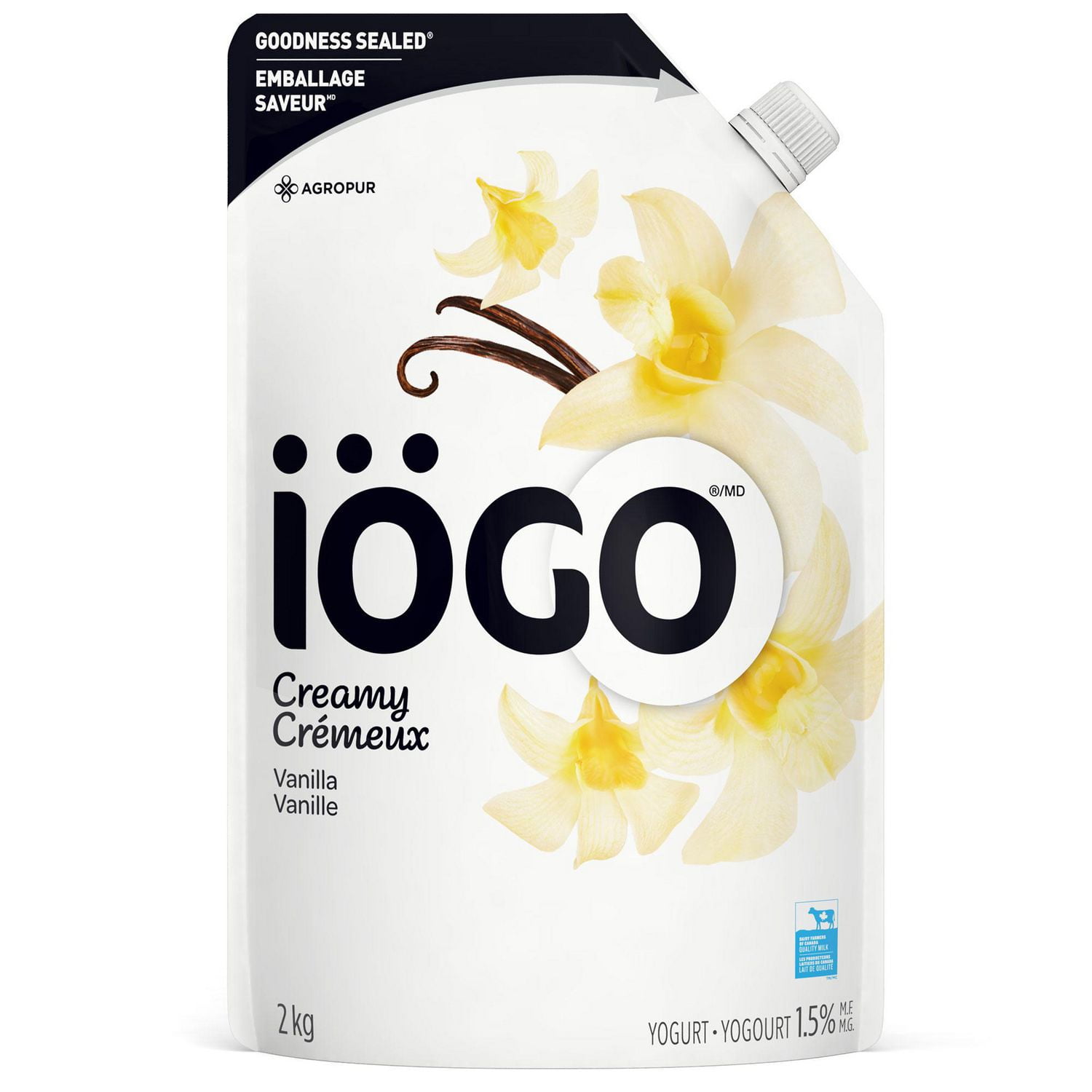 Iögo 1.5 Creamy Vanilla Yogurt Walmart Canada