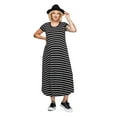 thumbnail image 1 of Paisley Sky Maternity Side Slit Maxi Dress, 1 of 6