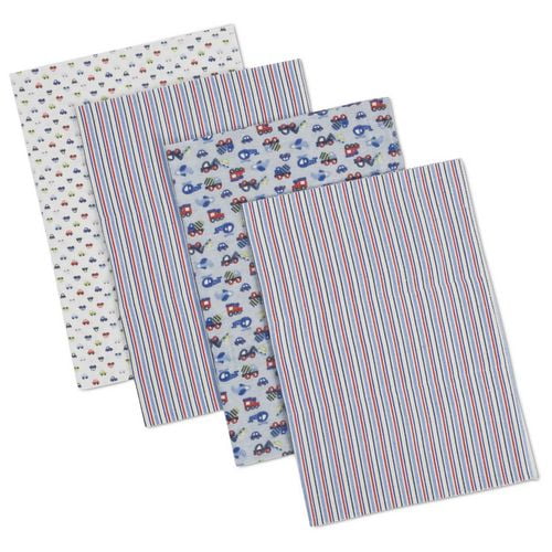 Gerber 4 Pack Flannel Burp Cloth Blue Walmart Canada