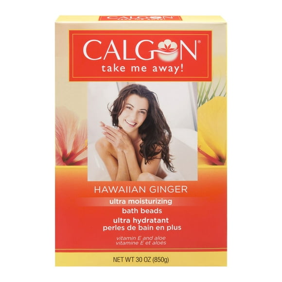 Calgon Take Me Away! Ultra Moisturizing Hawaiian Ginger Bath Beads