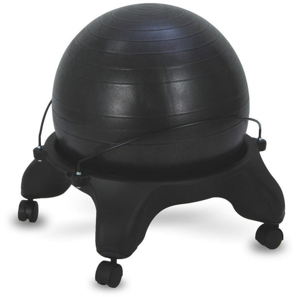 Base de chaise d'équilibre avec ballon et pompe de Sivan Health and Fitness