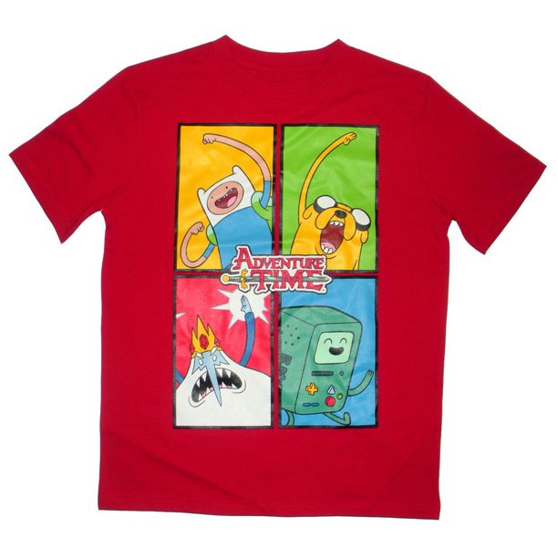 T-shirt Adventure Time manches courtes pour garçons