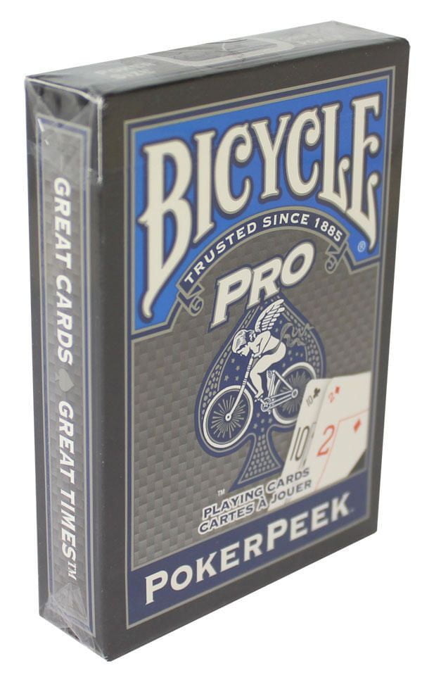 Bicycle pro poker discount peek