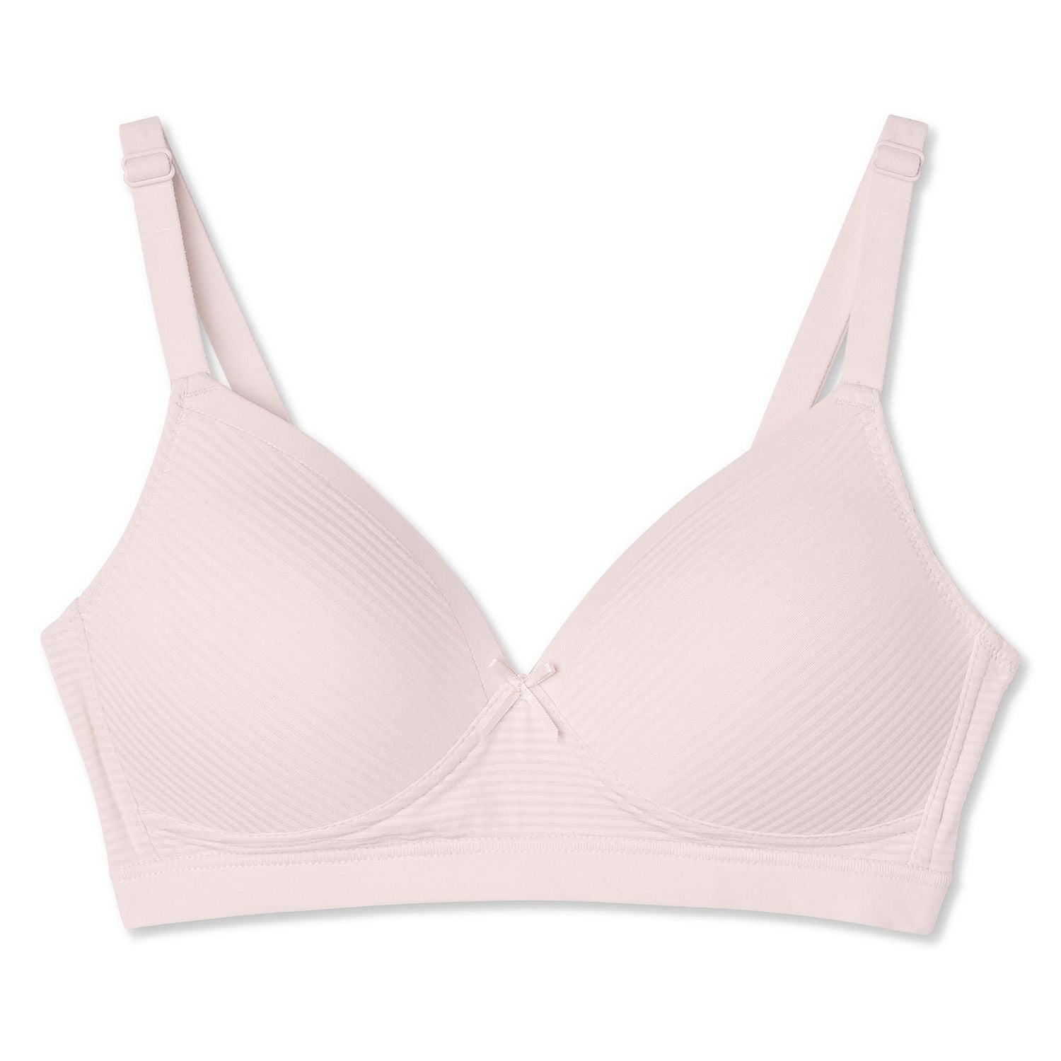 Buy Cotton Rich Solid Non-Padded Full Cup Wire Free Everyday Bra - Light  Pink online