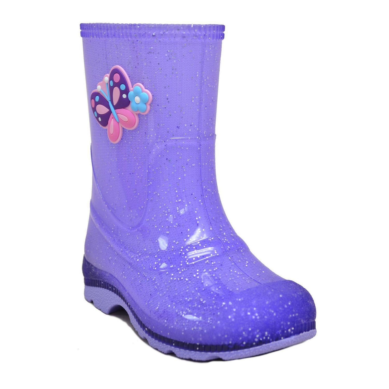 Weather Spirits Toddler Girls' 77 Butterfly 16 Rain Boots | Walmart Canada