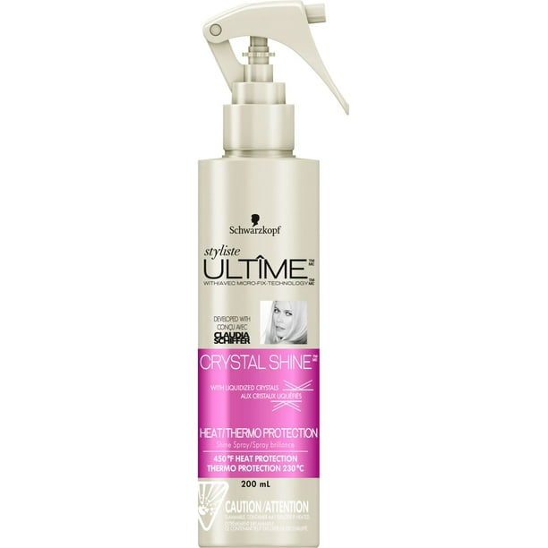 Thermo Protection Crystal Shine styliste Ultime de Schwarzkopf