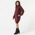 thumbnail image 3 of DV MOCK NECK SWEATER DRESS, 3 of 4
