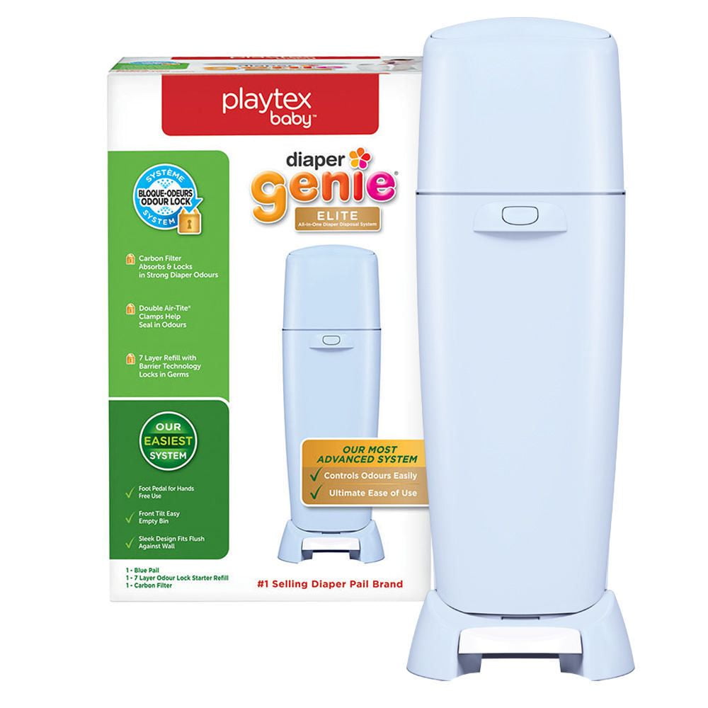 Playtex Baby Diaper Genie Elite AllinOne Diaper Pail Walmart Canada