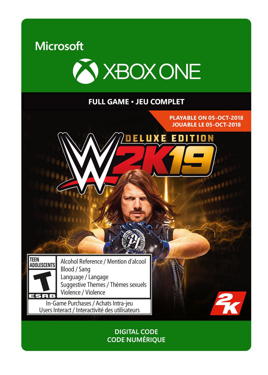 Управление wwe 2k19 xbox one