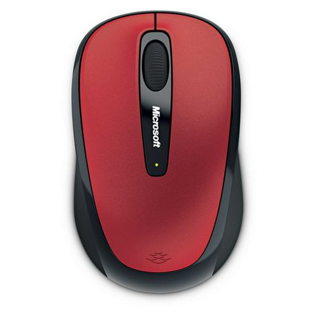 Souris sans fil MICROSOFT Wireless Mobile Mouse 3500 Rouge