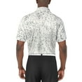 thumbnail image 2 of PGA Tour Course Essentials Polo à manches courtes pour hommes avec imprimé confettis groupés, 2 of 4