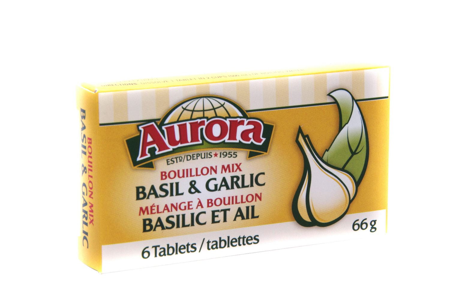 Aurora Bouillon Mix Basil & Garlic Tablets Walmart Canada