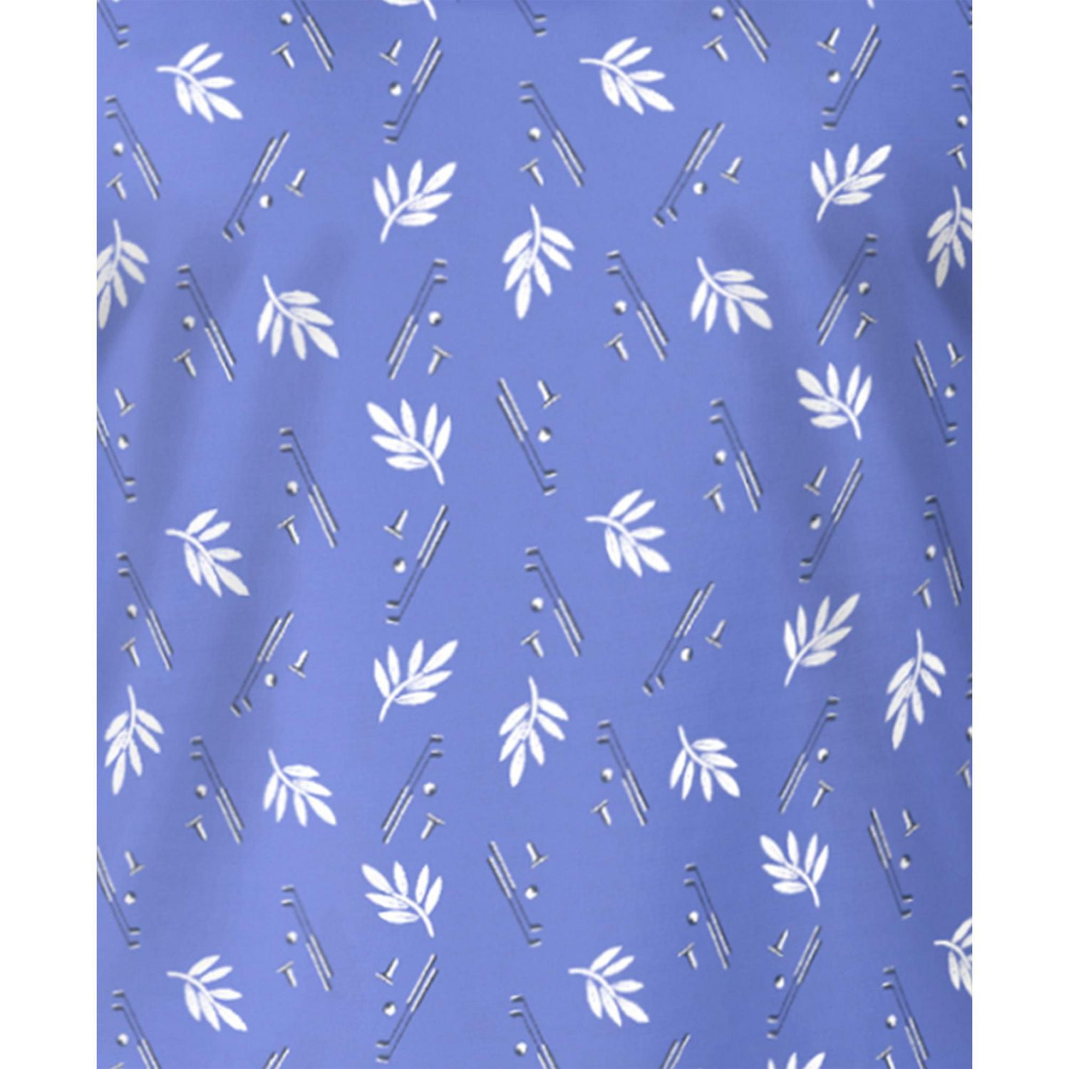 PGA TOUR Course Essentials Men's Golf Conversational Print Short Sleeve Polo Shirt