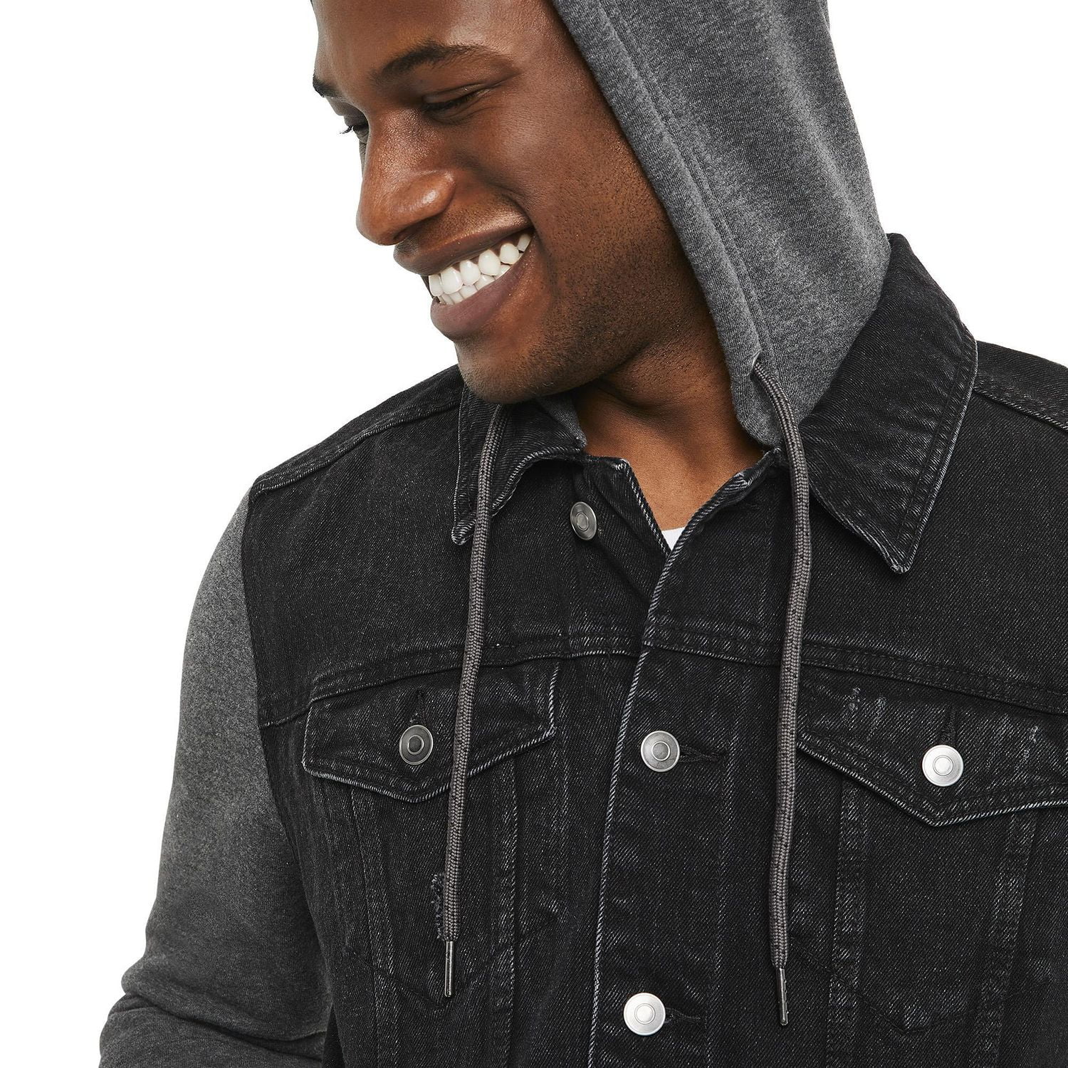 Walmart george denim sales jacket