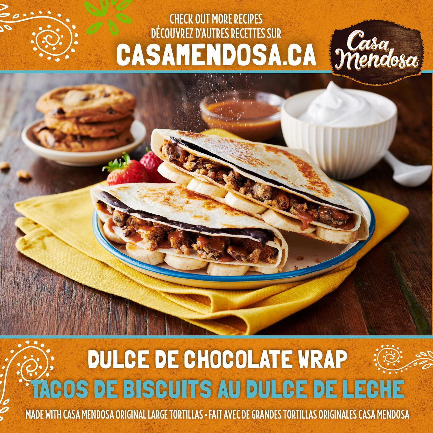 Casa Mendosa Original 10" Large Tortillas, 10 ct, 640 g