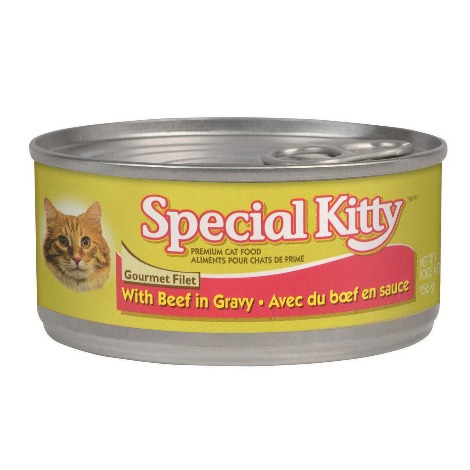 Special Kitty Premium CAT Food Beef Gourmet Filets, 156 G Walmart