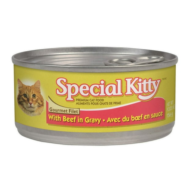 Special Kitty Gourmet Filet Aliments pour chats de prime Boeuf en sauce, 156 g