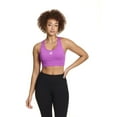 thumbnail image 1 of Reebok Women's Stronger Sports Bra with Mesh Panel and Removable Cups, 1 of 6
