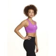 thumbnail image 2 of Reebok Women's Stronger Sports Bra with Mesh Panel and Removable Cups, 2 of 6