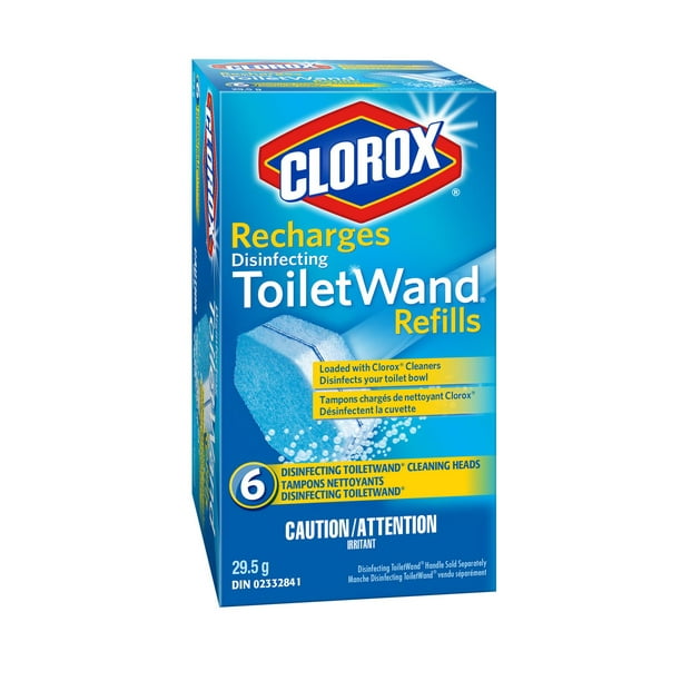 Recharge de tampons nettoyants Disinfecting ToiletWandMD de CloroxMD- (6)
