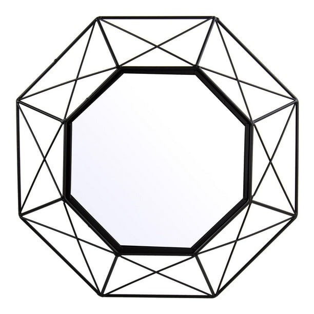 Truu Design, Miroir mural octogone en fer convexe