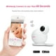 Moniteur numérique intelligent pour bébé M6S d'iBaby à 1080p en pleine HD avec Wi-Fi – image 4 sur 7