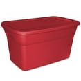 thumbnail image 1 of Sterilite 68 Liter Red Tote, 1 of 2