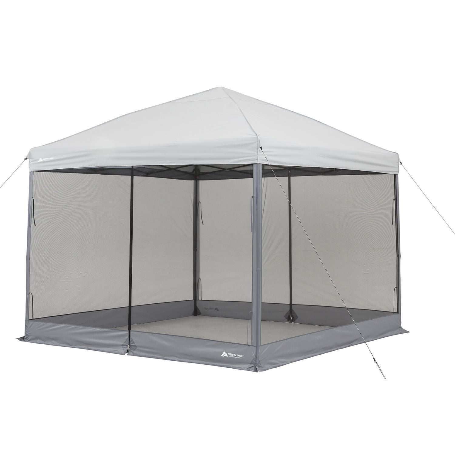 Gazebo Moustiquaire avec Fermetures à Glissière, Ouverture à 4 Portes,  Remplacement Universel, Écran de Filet, Rideau de Mur Latéral pour  l'Extérieur - AliExpress