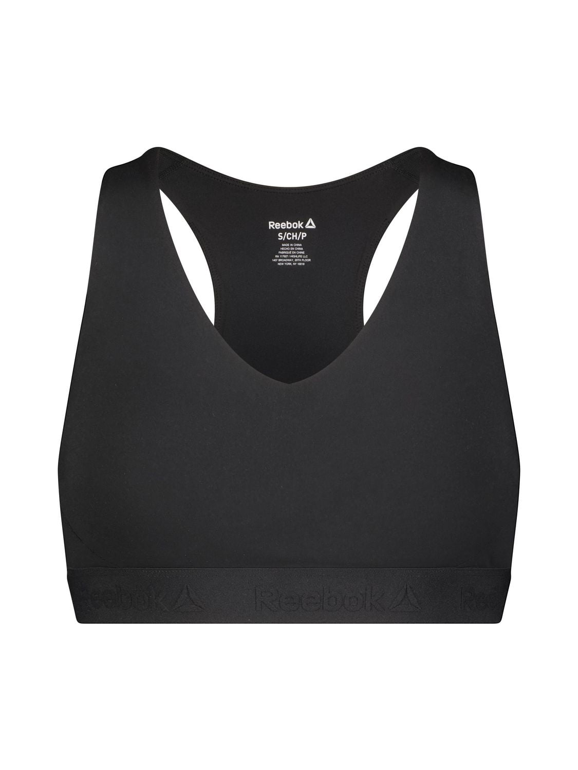 Reebok Women's Stronger Printed Sports Bra With Removable Cups, Sizes XS-2XL