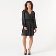 thumbnail image 2 of DV Robe croisée en satin, 2 of 4